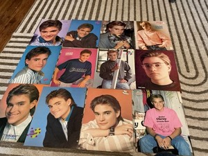 12 pinups of the child actor Chad Allen from Dr. Quinn