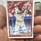 2026 Topps Series 1 Vince Coleman Red Foil (RAW)