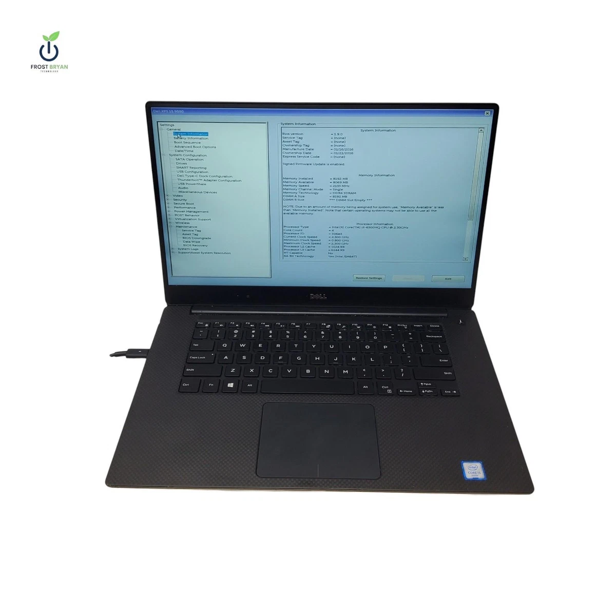 Dell XPS 15 9550 256GB SSD Capacity PC Laptops & Netbooks for Sale