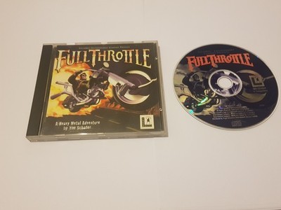 Fullthrottle Heavy Metal Abenteuer von Tim Schafer PC CD ROM Spiel Point & Click