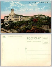 Carnegie Tech Schools Pittsburgh PA Postcard