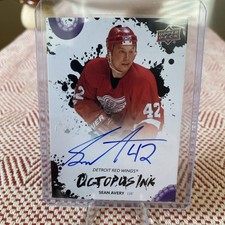 2025-26 Detroit Red Wings Centennial #OI-SA Sean Avery Octopus Ink Auto