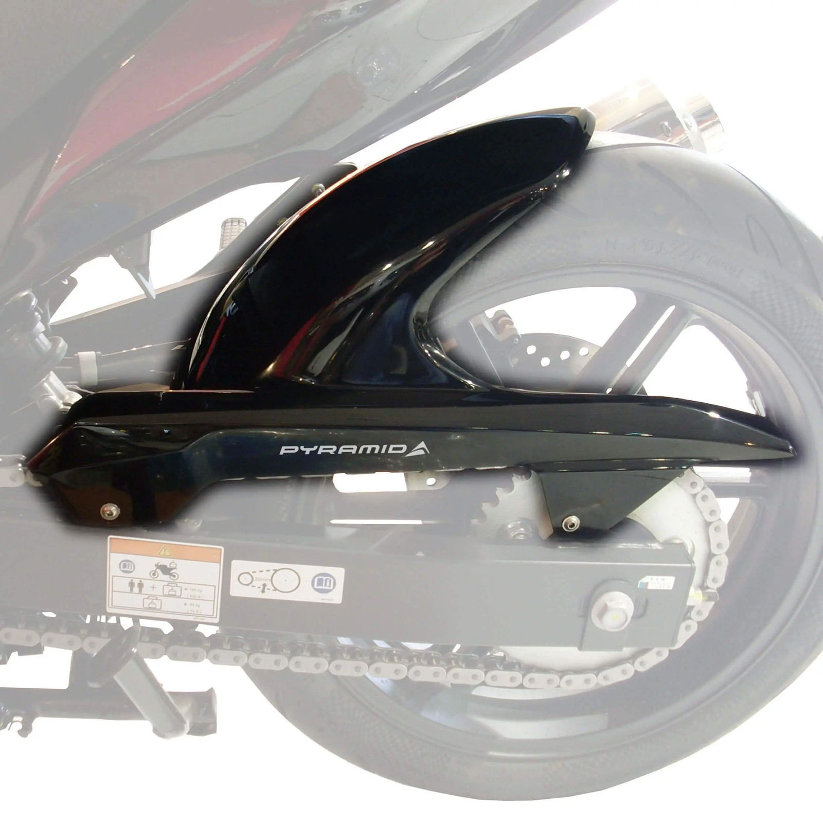 Pyramid Hugger | Gloss Black | Honda CBF 1000 FA 2010>2017