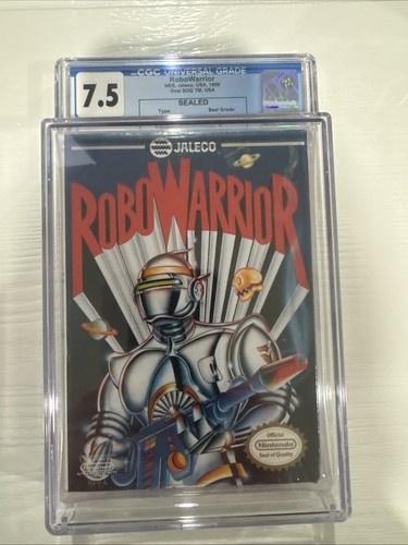 RoboWarrior (Nintendo NES 1988) Cool Game Authentic TESTED