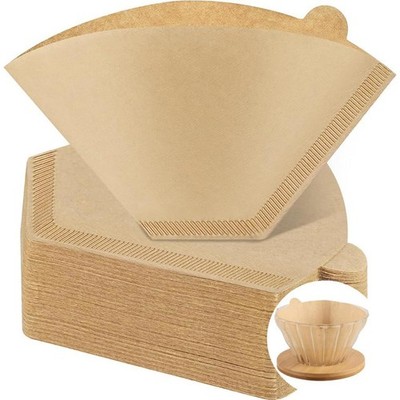100x Kaffeefilterpapier Größe 4 Filtertüten Papier Kaffeefilter für Kaffeekanne