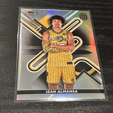 2022-23 Izan Almansa Topps Finest Overtime Elite Rookie Refractor #48 - Dreamerz
