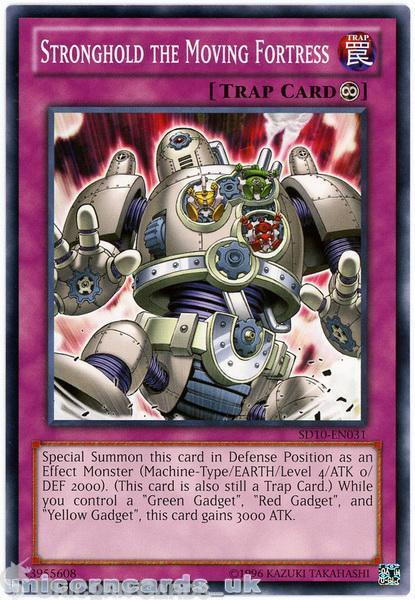 SD10-EN031 Stronghold the Moving Fortress UNL Edition Mint YuGiOh Card