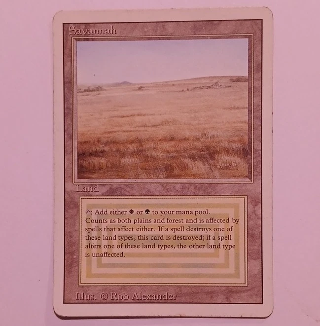 Magic: The Gathering Revised Edition Rare Collectible Individual