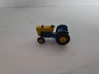 Vintage 1969 Matchbox Series No 39 Ford Tractor Lesney England Blue Yellow Paint