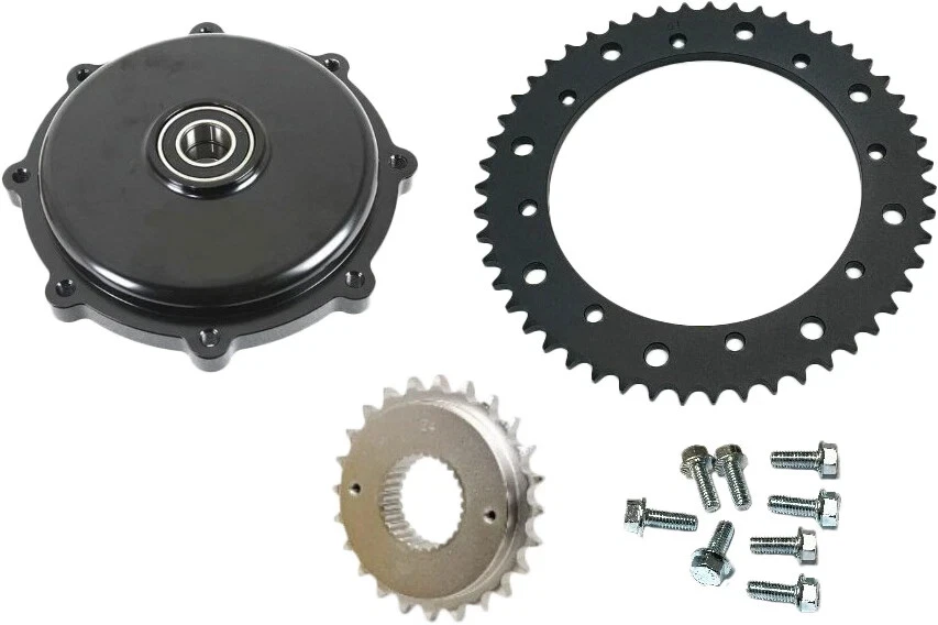 HARDDRIVE Cush Drive Chain  Conversion Kit Black  820-51156