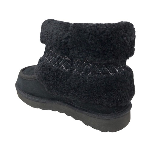 Botas al tobillo UGG Mini UGG trenzadas de piel de oveja 1148930 para mujer - Imagen 3 de 8