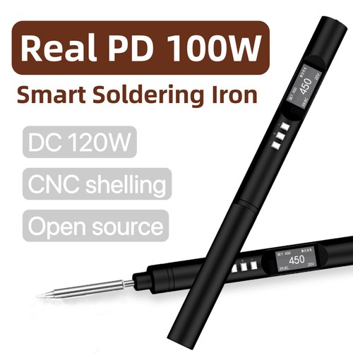 PTS200 Max 100W 0.96inch OLED Display Intelligent Soldering ESP32 Open H4C1 - Picture 5 of 11