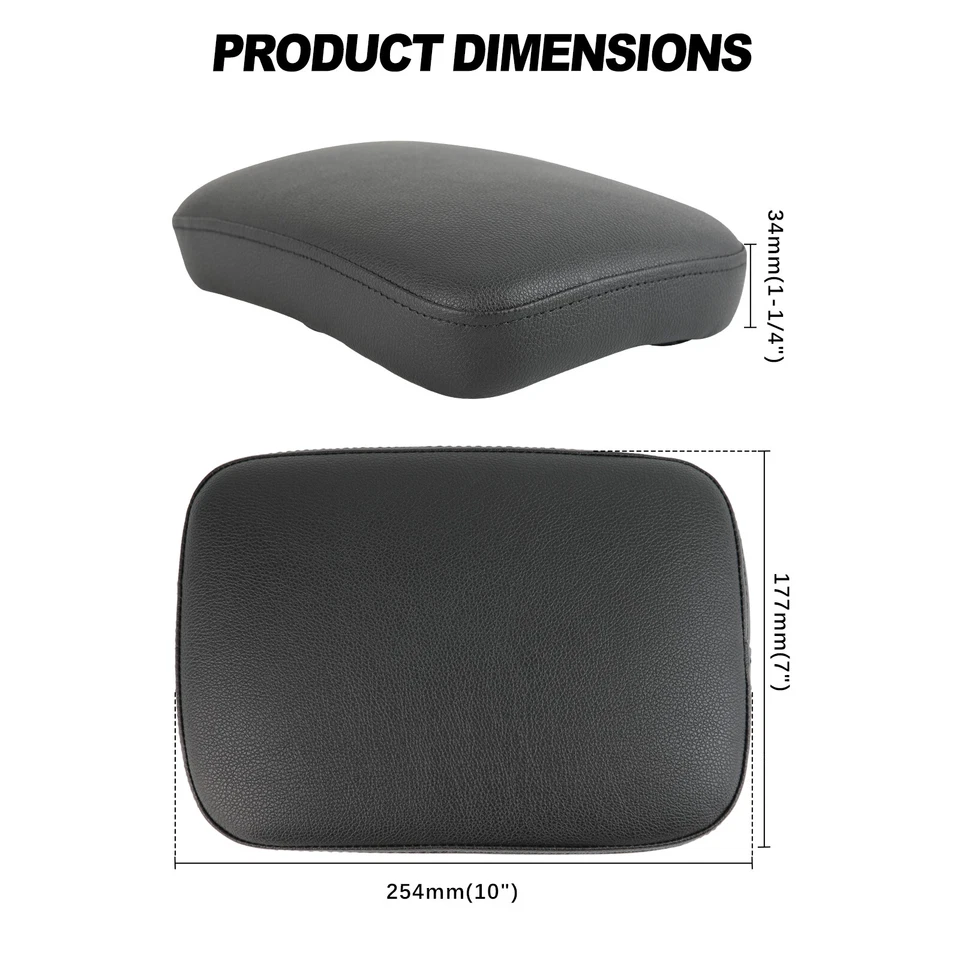 Asiento de pasajero con almohadilla para motocicleta personalizada para Harley Sportster XL 883 1200 Foto 3 de 4