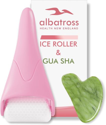 Gua Sha & Ice Roller for Face, Small Gifts, Facial Tools for Puffiness - Picture 7 of 7