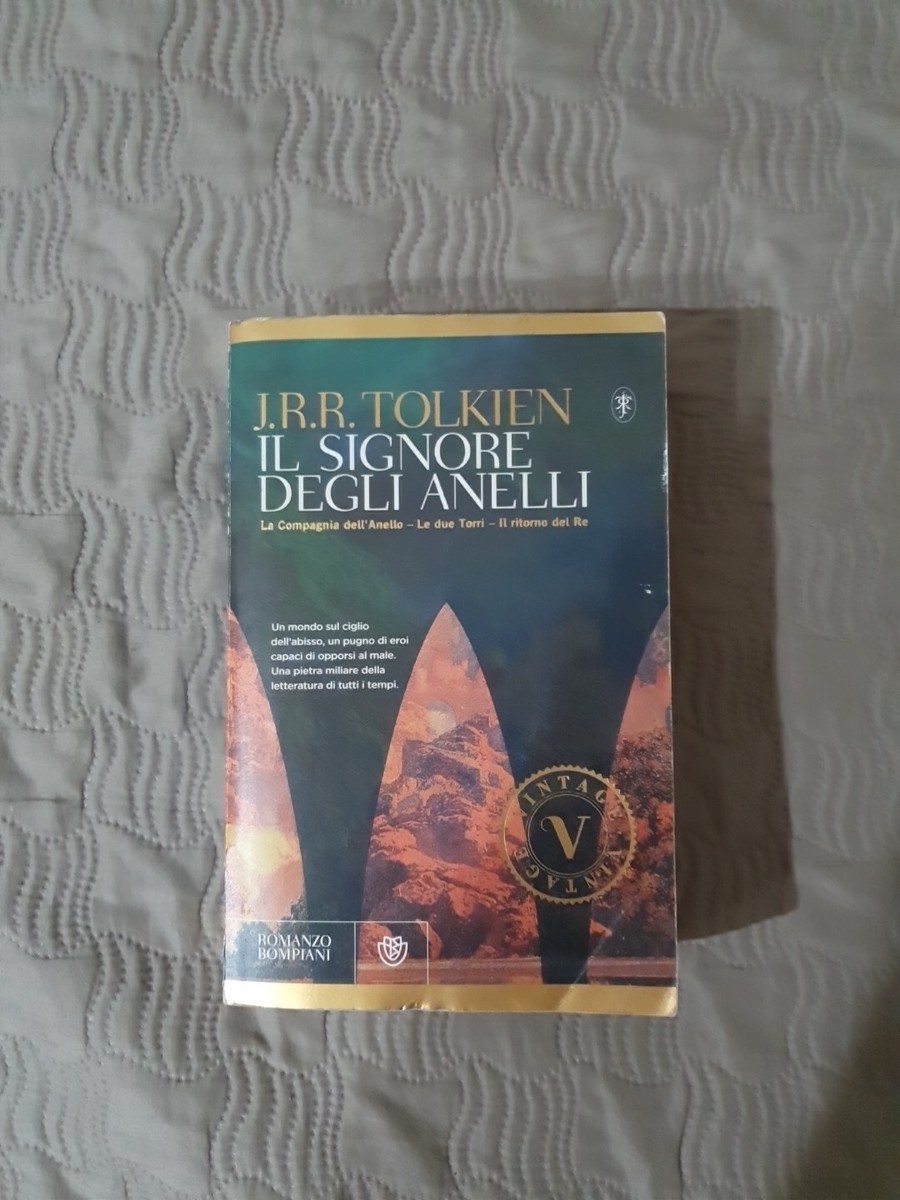 Il Signore Degli Anelli Il Ritorno Del Re Bompiani Il Signore Degli Anelli  John Tolkien Libro, image size:900x1200