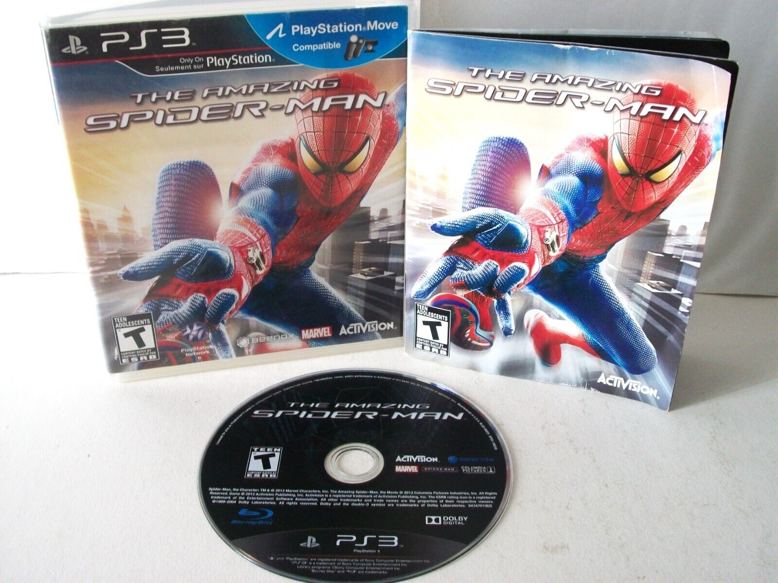 The Amazing Spider-Man PS3 (Sem Manual) (Jogo Mídia Física