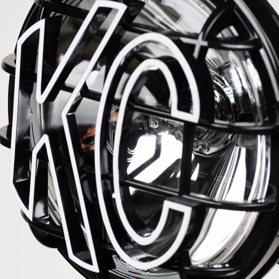 TLAPS 2x KC HiLiTES 100W 6" Apollo Pro Halogen Off-Road Fog Lights w/Wiring T16 — 第 3/4 张图片