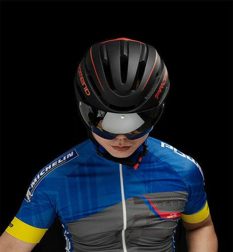 Promend Bicycle Helmet Cycling USB LED Warn Light Bike Ultralight Helmet - Picture 2 of 14