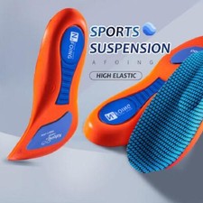 Sport Orthopedic Insoles Men Women Eva Shock Absorbent Shoe Pads Running
