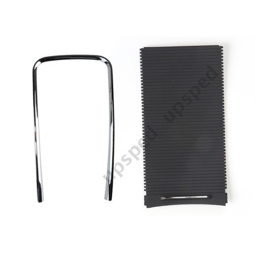 Black Center Console Roller Blind Cover+Plating Trim For Buick LaCrosse 2010-13 - Picture 5 of 8