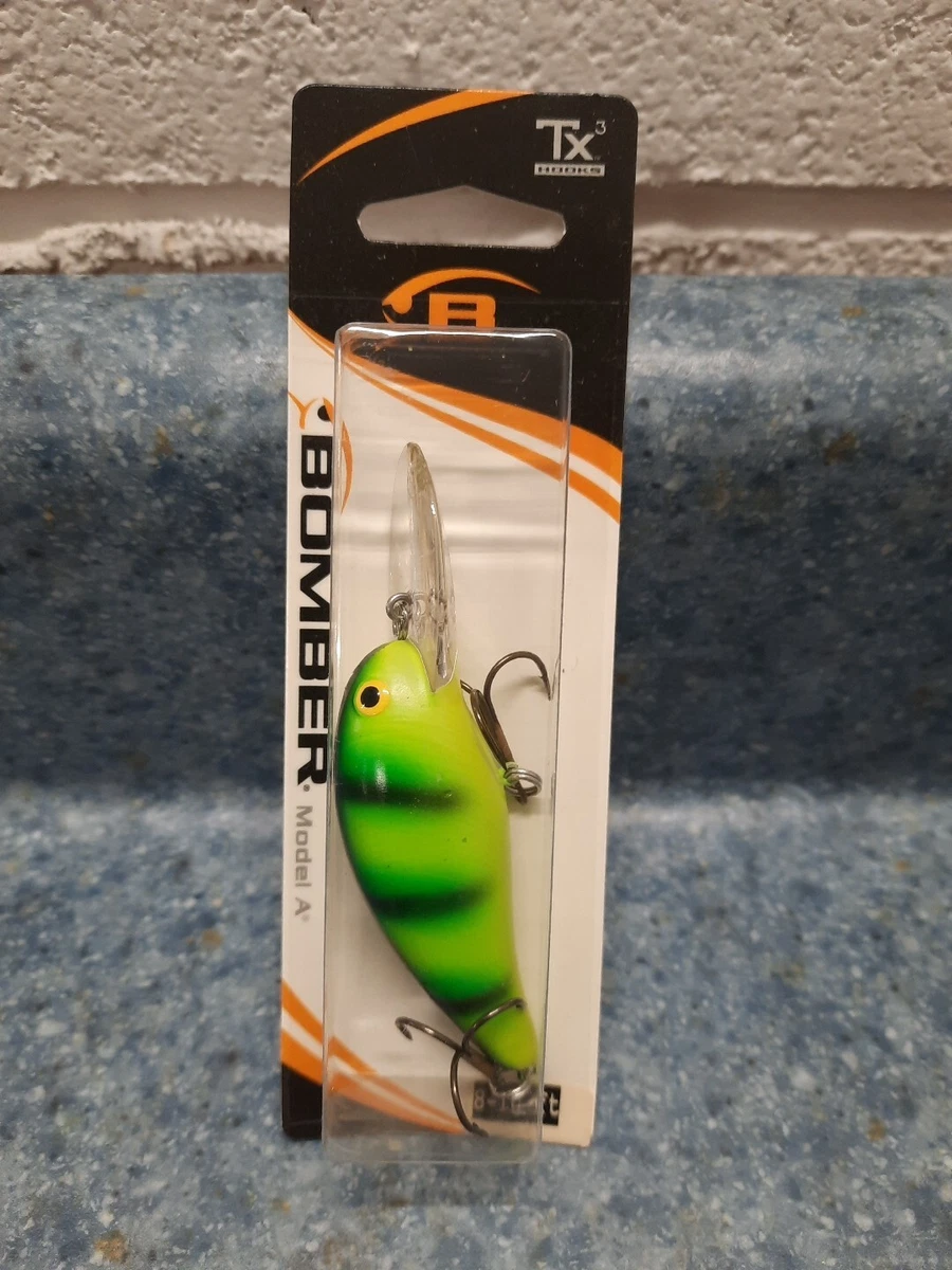 Leurre Vintage Bomber Model A 7A Crankbait - 1/2 Oz, 8-10 Ft, Mexique