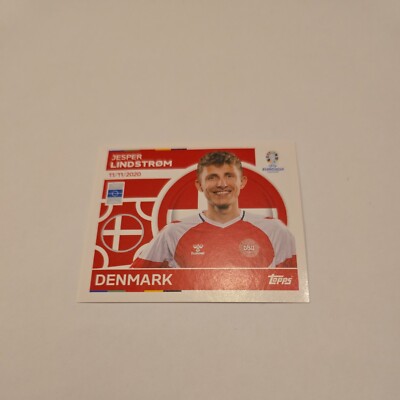 Topps EURO EM 2024 Sticker DEN 14 - Jesper Lindstrom