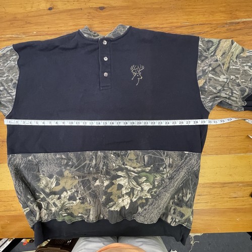 Ace Outdoor Outfitters Mens 3XL Long Sleeve Crewneck Camo Sweatshirt USA Made - Picture 4 of 12