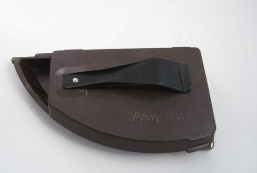 New CARLISLE 1401 Money Maid - Brown - Round Clip-On Style - Prepaid Shipping - Picture 3 of 8