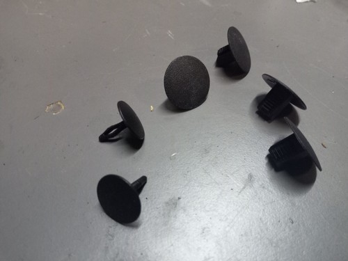 NEU VW Golf 2 Clips Stöpsel Halter Dachhimmel Schwarz Schiebedach Himmel GTI FIR - Bild 2 von 2