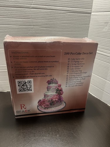 RFAQK 200pcs Cake Decorating Kit - Picture 2 of 2