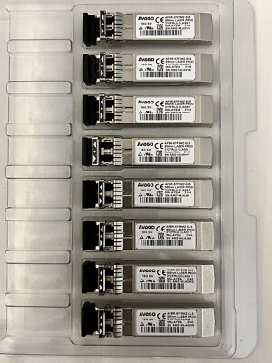 8x Optisches Transceiver Modul AVAGO AFBR-57F5MZ-EL5 16Gbps 850nm Fibre Channel