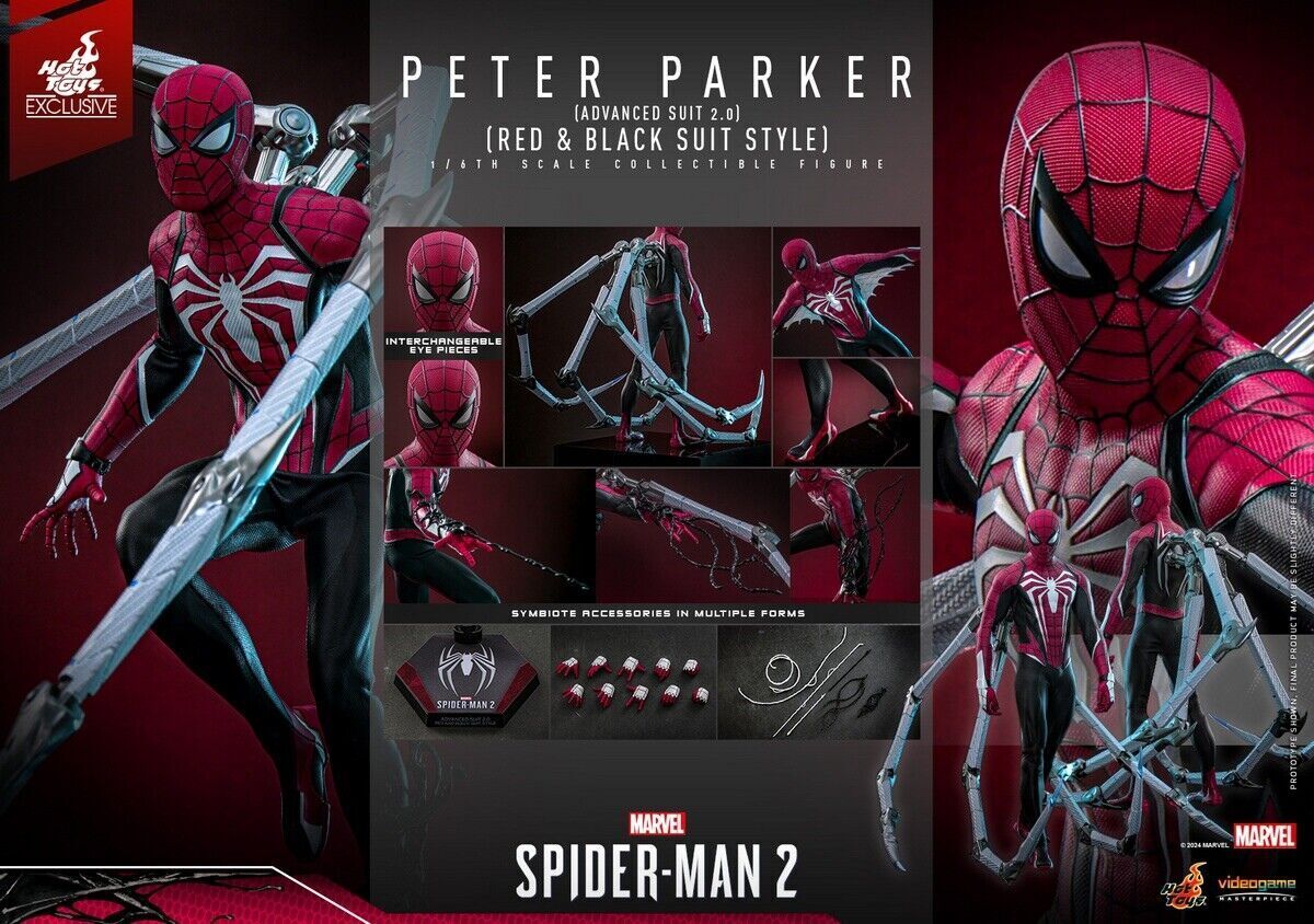 In Stock New Hot Toys VGM66 Spider-Man 2 Peter Parker In Stock New Hot Toys VGM66 Spider-Man 2 Peter Parker