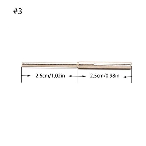Cylinder Cone Straight Mandrels 2.35/3mm Shank Sandpaper Clamp Split Mandrels - Picture 7 of 11