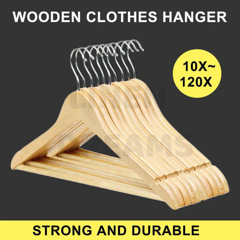 Bulk on sale wooden hangers
