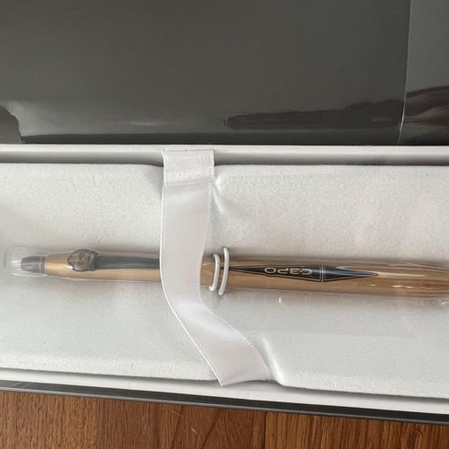 Cross Star Wars C-3PO Click Ballpoint Pen & Jotto Zone Notebook Gift Set 2015 - Picture 12 of 18