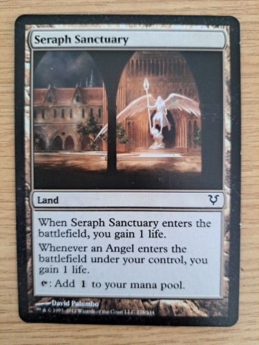 1x Magic the Gathering MTG Seraph Sanctuary Avacyn Restored SP x1 - Bild 1 von 2