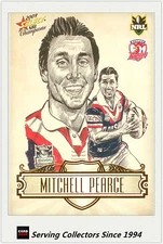 2009 Select NRL Champions Star Sketch Card SK28 Mitchell Pearce (Roosters)