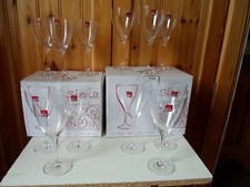 Set of 6 Rona " Siena" Wine / Water Glasses Choice of Size