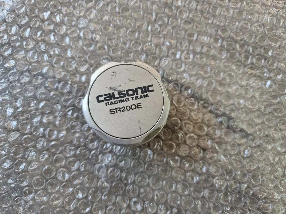 CALSONIC NISMO oil filler CAP SR20 ENGINE S13 S14 R32 R33 RNN14 R34 B13 180sx - image 2 of 4
