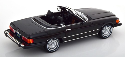 Mercedes 450SL R107 1:18 versión estadounidense American Gigolo 1979 negro - Imagen 8 de 10