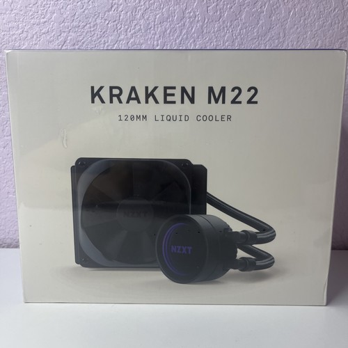 Nzxt Kraken M22 120mm - Rl-krm22-01 - Aio Rgb Cpu Flüssigkeitskühler - Cam-powered #A