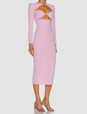 alex perry midi dress Alex Perry Strapless Draped Sequined Mesh Midi Dress - Women - White Dresses