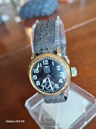 Elgin 3/0 Trench Watch, Pershing Military Dial USA - Picture 6 of 9