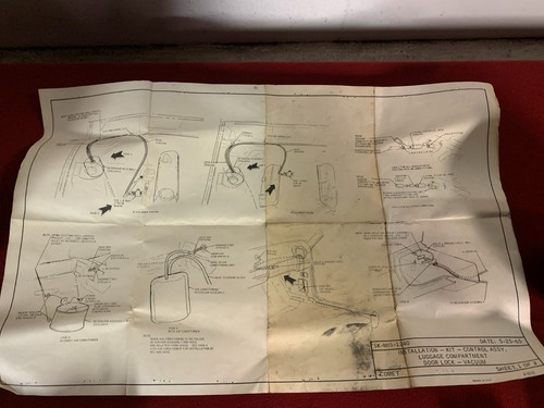 NOS 1966-1967 MERCURY COMET / FORD FAIRLANE TRUNK RELEASE C6GY-62432A00-A 66-67 - Picture 3 of 5