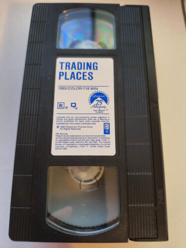 1989 Trading Places VHS Tape Eddie Murphy - Picture 3 of 3