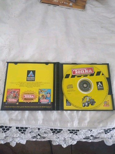 Tonka Construction CD Rom Windows Interactive Game VG Condition - Picture 3 of 5
