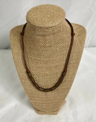 Paparazzi Men's Pirate First Class Brown Urban Necklace 