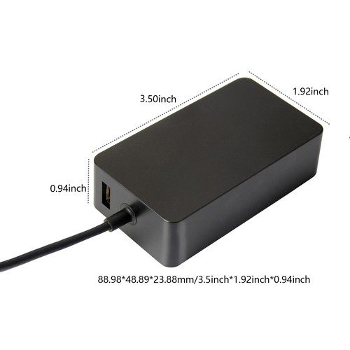 65W AC Charger Power Supply For Microsoft Surface Book Pro 3 4 5 1706 Adapter US - Picture 5 of 6