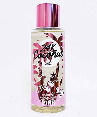 Victoria's Secret Pink 24K COCONUT Mist Body Spray Perfume