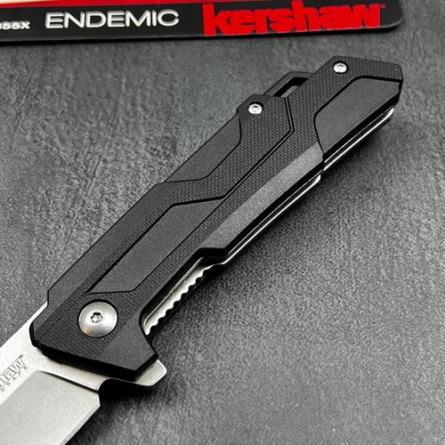 Kershaw Endemic 8Cr13MoV Assisted Opening Flip Blade EDC Folding Pocket Knife - Picture 3 of 9